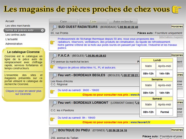 L'Annuaire Cicerone